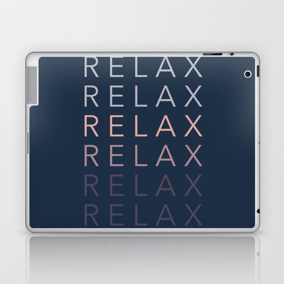 Relax Laptop & iPad Skin