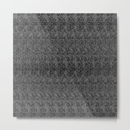 0023 (magic eye concentric squares remix) v2 Metal Print | Illustration, Black and White, Pattern, Abstract 