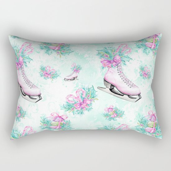 Figure Skating #9 Rectangular Pillow