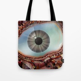 Hell of an eye Tote Bag