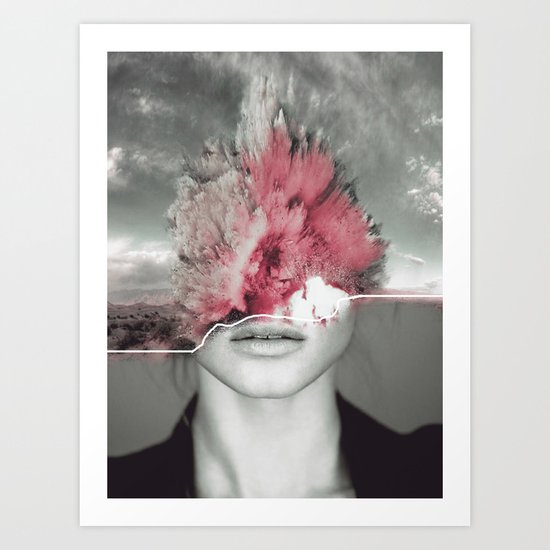 Explosion Art Print