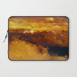 Golden sunrise Laptop Sleeve