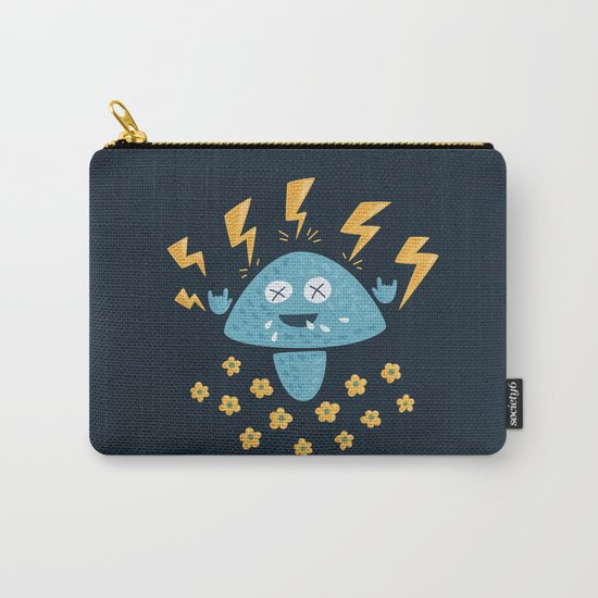 Heavy Metal Mushroom Carry-All Pouch