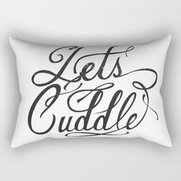 Lets Cuddle Rectangular Pillow