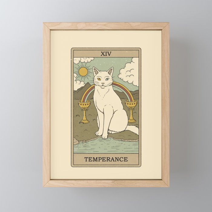 Temperance Framed Mini Art Print