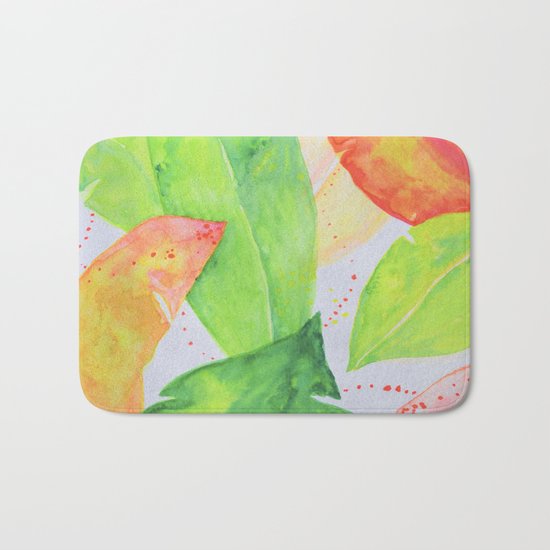 Botanical vibes 07 Bath Mat