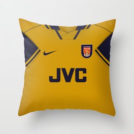 ARSENAL 1996-97 AWAY KIT Throw Pillow