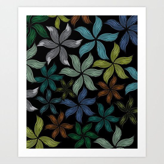 Beautiful flowers Art Print