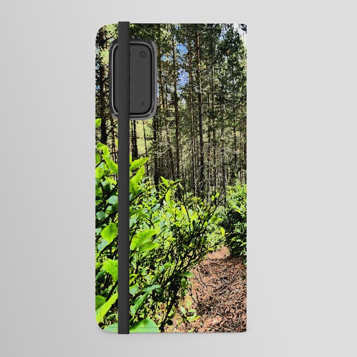 Summer Blay Berry Forest Walk in I Art  Android Wallet Case