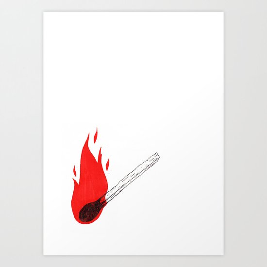 FIRE Art Print