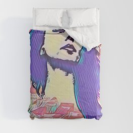 Fairouz beirut Art Comforter