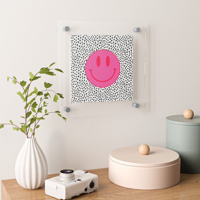 Make Me Smile - Cute Preppy Vsco Smiley Face on Black and White Coffee Mug  by Aesthetic Wall Decor by SB Designs