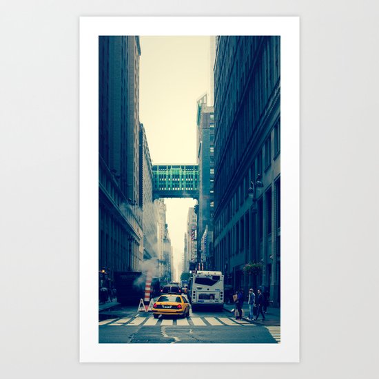 east bound... Art Print
