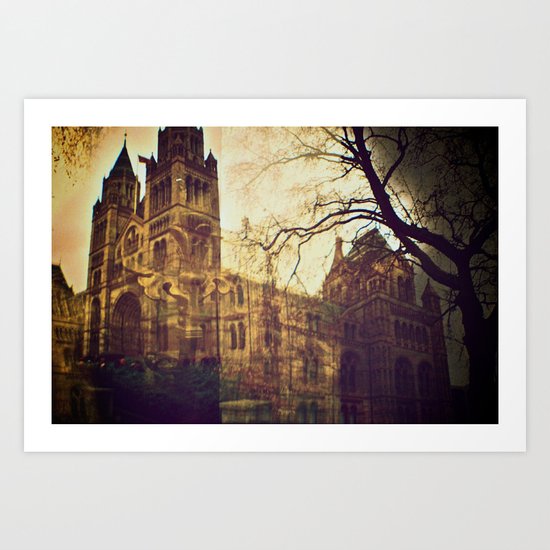 Museum Eyes Art Print