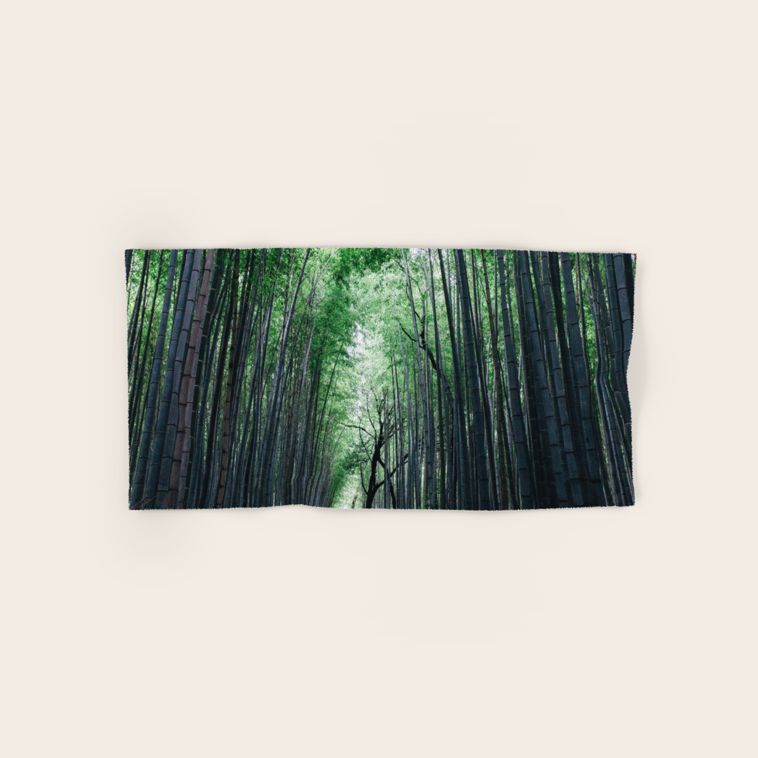 Bamboo Forest Kyoto Japan 2 Hand Bath Towel By
