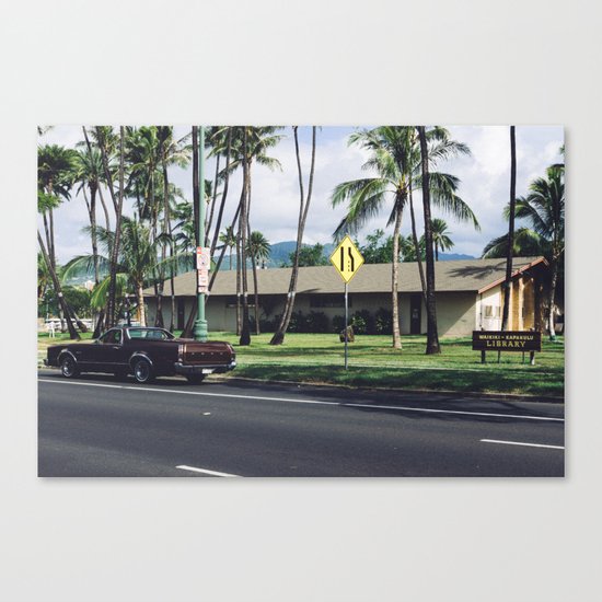 stroll Canvas Print