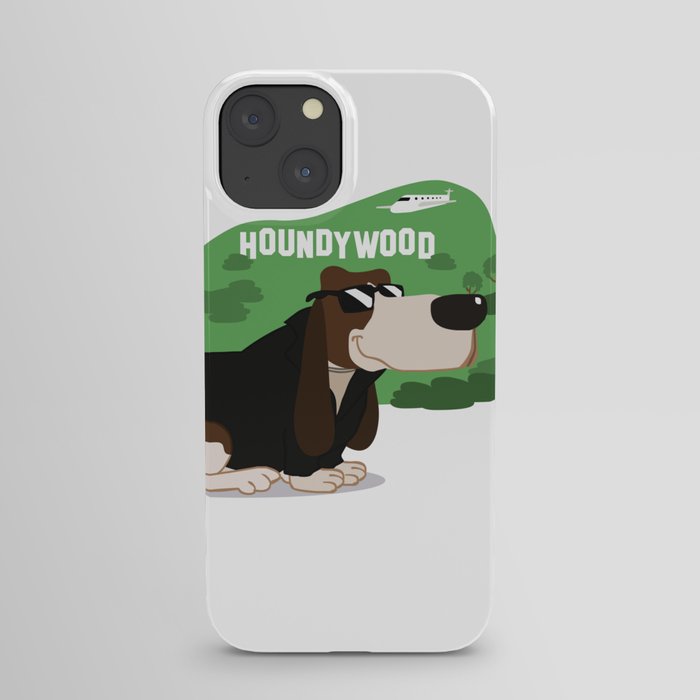 Hollywood Basset Hound iPhone Case