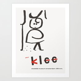Paul Klee Art Exhibition Art Print