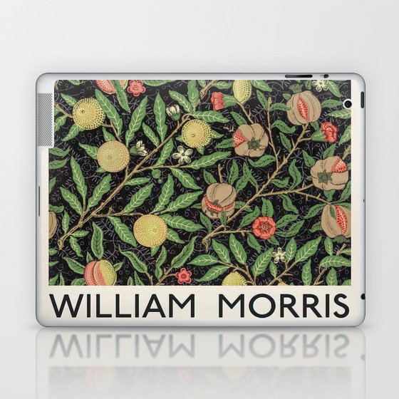 Fruit Pattern Art Exhibition (1862) William Morris Laptop & iPad Skin