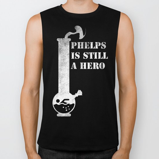 Phelps is Still A hero Biker Tank