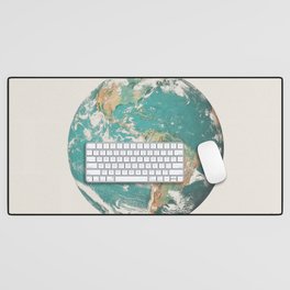 There is no planet B Desk Mat