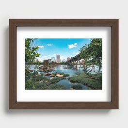 Between Two Trees Recessed Framed Print