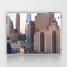 NYC Golden Hour Views | Travel Photography in New York City Laptop Skin