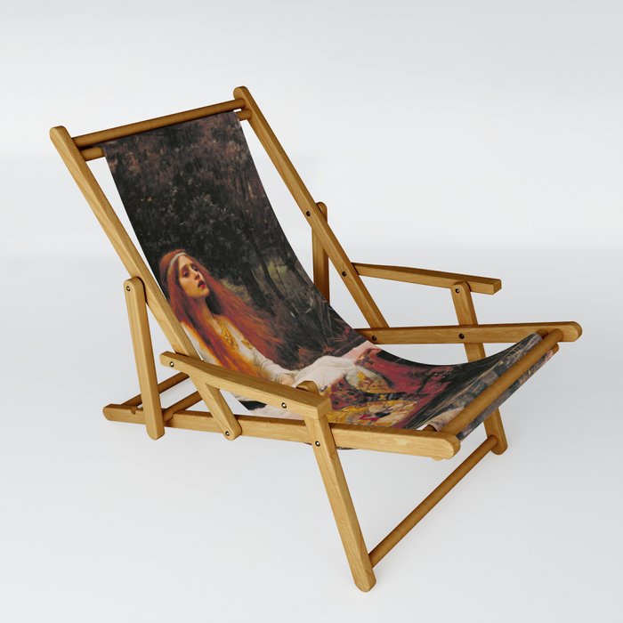 THE LADY OF SHALLOT - WATERHOUSE Sling Chair