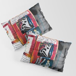 Picasso Through the Door Pillow Sham | Famousartist, Painting, Pop Art, Mixedmedia, Picasso, Collage, Acrylic, Inspiration, Watercolor, Ink 