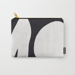 Black abstract #56 Change Direction Carry-All Pouch | Black and White, Black And White, Black, Minimalism, Blackwhite, Minimalabstract, Whiteminimalism, Modern, Abstractminimal, Black Whiteabstract 