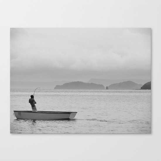 The Fish that Towed the Boat Canvas Print