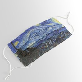 Starry Night by Vincent Van Gogh Face Mask