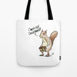A Sassy Squirrel Tote Bag