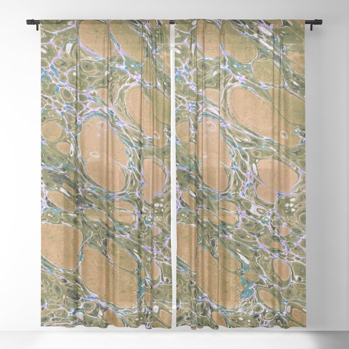 Decorative Paper 18 Sheer Curtain