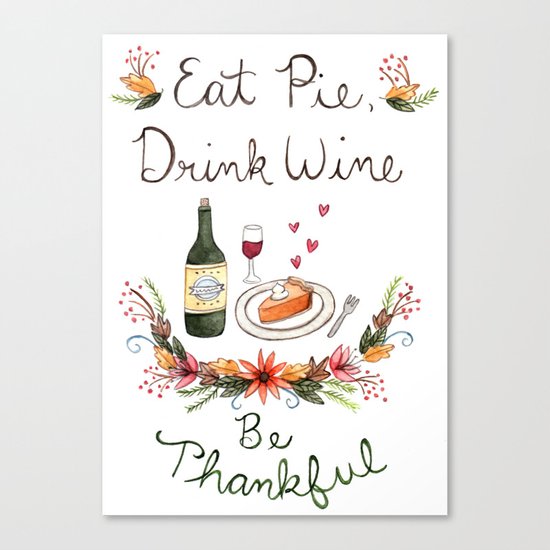 Be Thankful Canvas Print