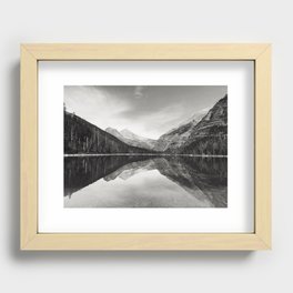 Avalanche Lake, Glacier National Park, Montana Recessed Framed Print