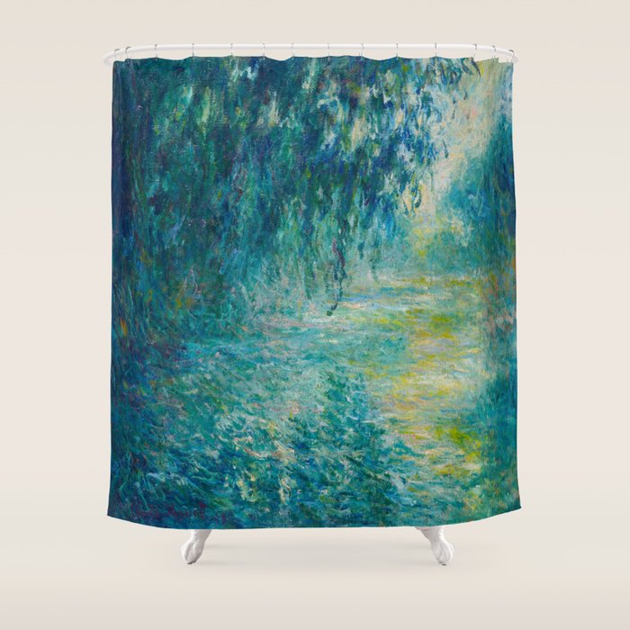 Claude Impressionist Landscape Oil Painting Morning on the Seine