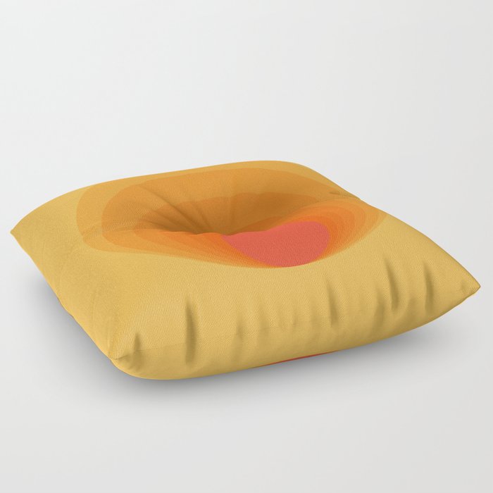 Sun Spiral | Bauhaus I Floor Pillow