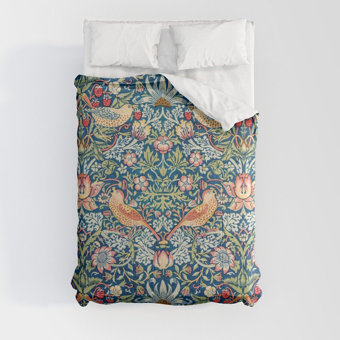 Strawberry Thief by William Morris Comforter