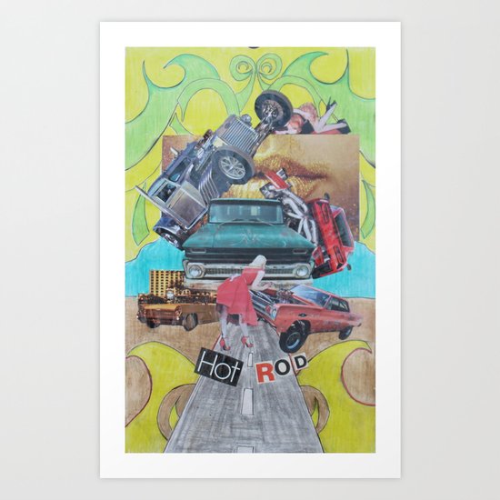 Hot Rod Art Print