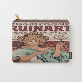 Vintage poster - Champagne Ruinart Carry-All Pouch