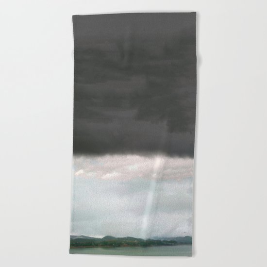 Cicatrized Earth Beach Towel