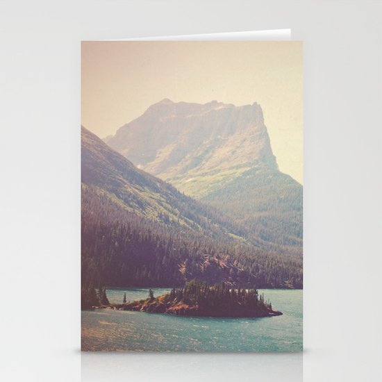 Retro Glacier Stationery Cards
