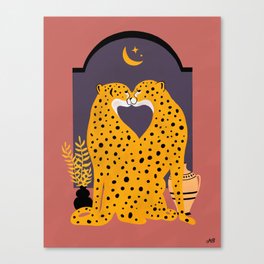 I would never Cheetah on you Canvas Print
