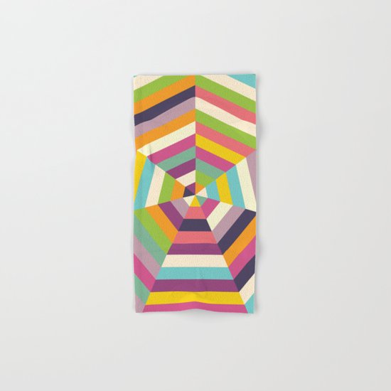 Heptagon Quilt 1 Hand & Bath Towel