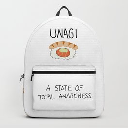 Unagi Backpack | Graphicdesign, Illustration, Unagi, Food, Digital, Sushi, Friends, Friendsquote, Comedy, Salmonskinroll 