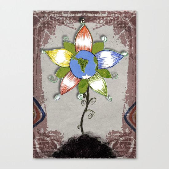 WORLD Canvas Print