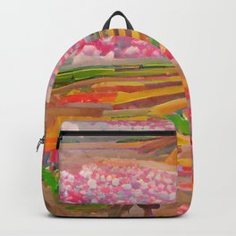 Flower Fields 14 Backpack