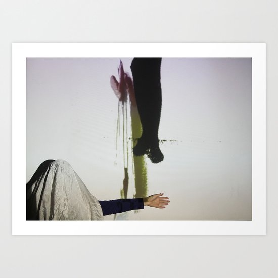 DropArt & Shirly @BYOB TelAviv #04 Art Print