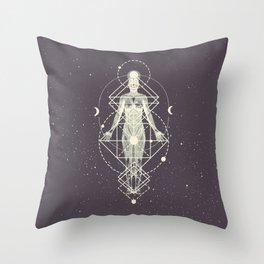 Sacred Geometry (Divine Feminine) Throw Pillow